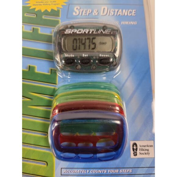 Sportline Pedometer Step & Distance Counter Basic Model 340 interchangeable face - Picture 3 of 7